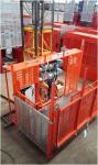 Hot Galvanized Mast 21m/Min 2000kg Rack And Pinion Construction Hoist For