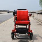 Black 18KG ISO13485 Lightweight Wheelchair Foldable