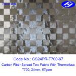 Wide 67GSM Carbon Fiber Fabric Toray 12K T700 Ultra Light Carbon Fiber Spread