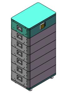 China 48V LiFePo Domestic Solar Storage Batteries 100ah Wall Mount Battery Backup factory