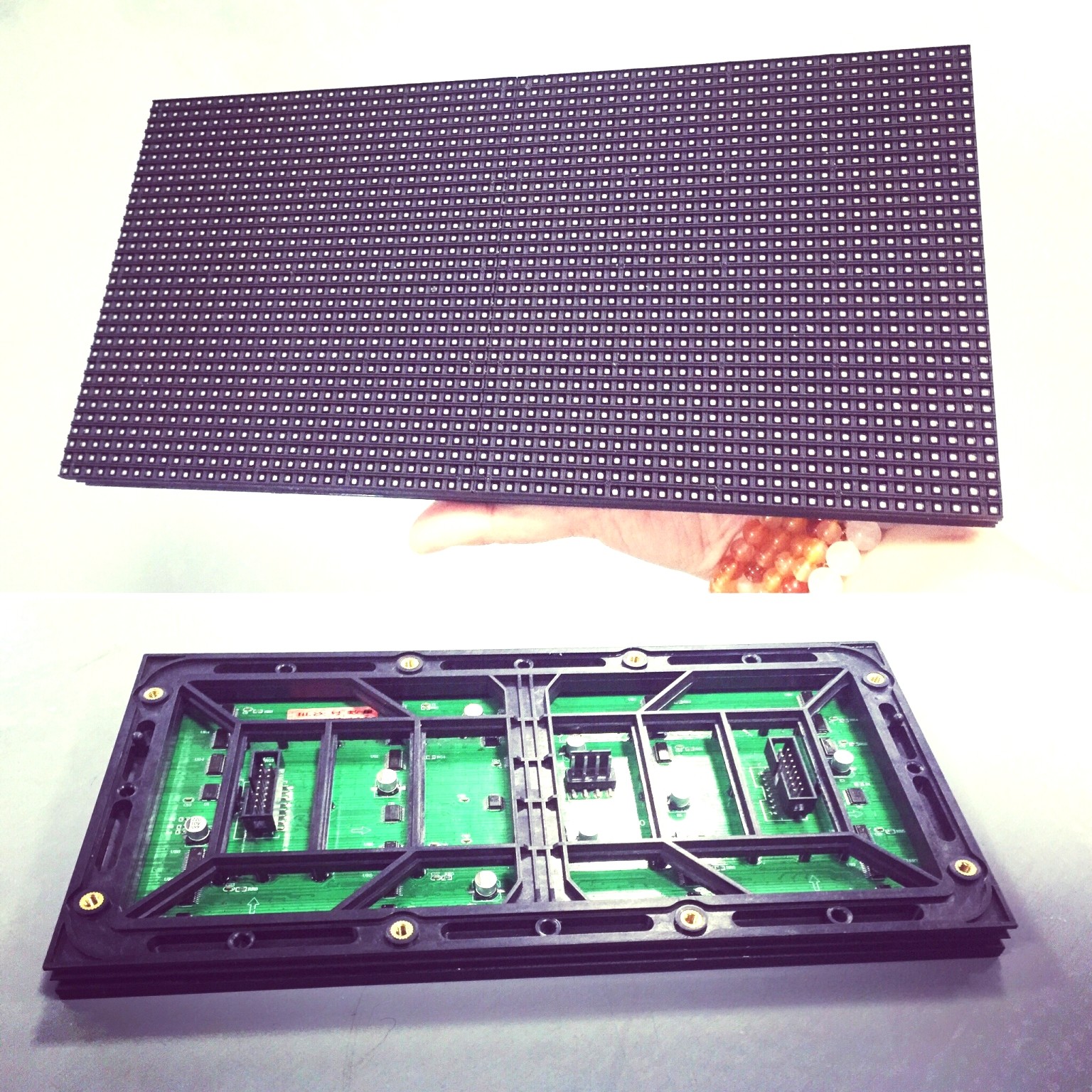 SMD1921 Outdoor 48x48 P4 Led Display 576x576 Die cast al-cabinet