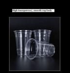 PLA Clear Cups φ90mm 16oz Compostable Cups Environmental Friendly