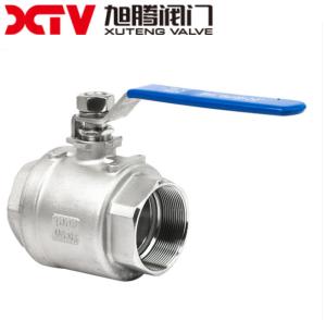 China 2PC Full Bore Female Threaded Ball Valve for Industrial Purposes Initial Payment Option factory