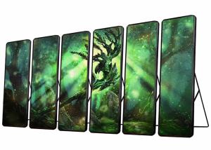China Magnetic Poster Mirror P2.5 Creative LED Display Screen factory