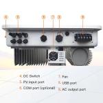 GROWATT Inverter MOD 8000TL3-XH Hybrid Three Phase High efficiency Growatt Solar