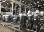 Pharmaceutical Reactor Stainless Steel Gas Tank Jacketed Heating High Performanc