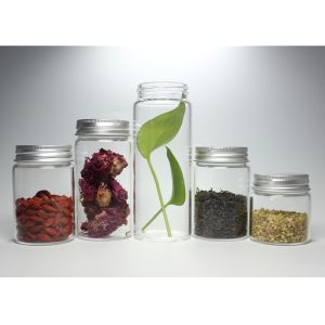 China High Temperature Resistant High Security High Borosilicate Glass Jar on sale