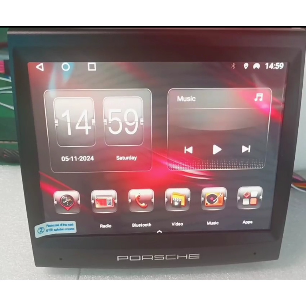 8+128G Android Car Screen For Porsche Cayenne Multifunctional Center Console