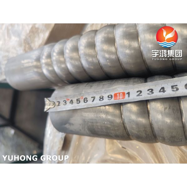 ASTM A312 TP310S Stainless Steel Corrugated Tubes High Temperature Resistant Finned Tubes