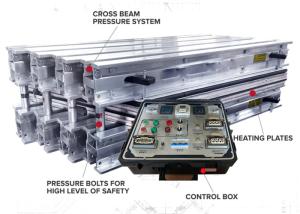 China PLC Control Conveyor Belt Vulcanising Machine Conveyor Belt Jointing Machine SGS factory