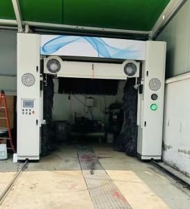 China Garage Car Wash Rollover Machine Water Spraying System with Five Brushes 80-100L/Car factory