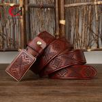Standard Width Genuine Leather Belt For Professional Occasion First Layer Of