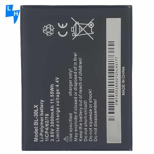 China Stock BL-30LX Coding 3000mAh HOT3 HOT3 LITE X553 Mobile Phone Battery for Infinix X554 factory