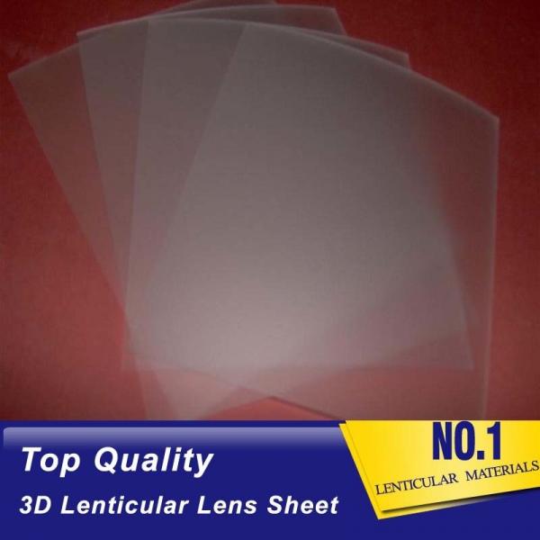 China 161 Lpi 51X71CM Lenticular Lens Film 0.25mm PET 3D Sheet Lenticular Lenses material for 3d lenticular printing service factory