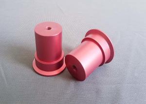 China Red Anodizing CNC Machined Aluminum Parts Plating Nickel Finish factory
