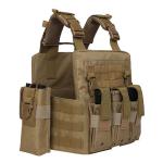 Ballistic Plates Included Military Bulletproof Vest Maximum Comfort Breathabilit