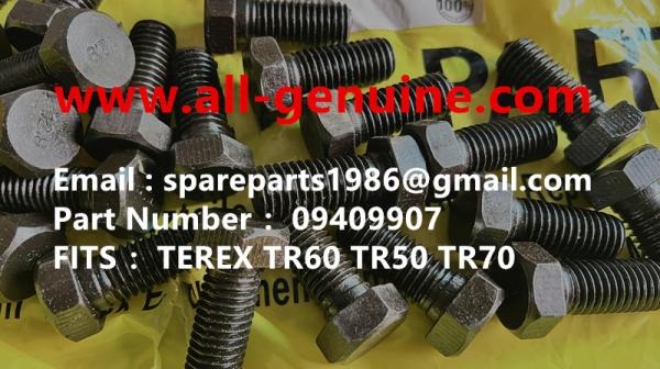 09409907 BOLT TEREX ALLISON H8610AR 29544093 TR45 TR50 TR60 TR70 NHL MINING DUMP