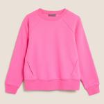 Letter Printed Top Loose Pullover Sweater Round Neck Graphic Women