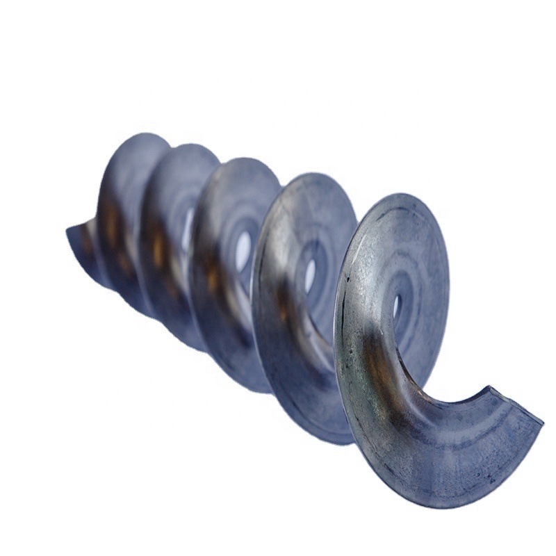 OEM Custom Screw Conveyor Continuous Shaftless Helical Replacement Auger Screw