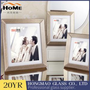 China Gold border beveled glass picture frames 6 x 8 Fashionable design factory