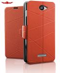 Ultra Thin Lenovo A750E PU+TPU Cover Cases Multi Color