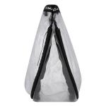 Cosmetic Makeup Toiletry Clear PVC Travel Bath Wash Bag Holder Pouch Kit black