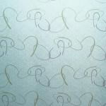 70g-90g White Striped Quilting Fabric 100 Percent Polyester Warp Knitted