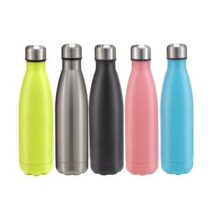 China Vacuum Insulated Custom Sports Cola Water Bottle 12oz 14oz 18oz 21oz factory