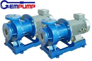 China CQB-F Anti Acid Alkali Pumping Sulfuric Acid Tetrafluoroplastic Chemical High Temperature Magnetic Drive Pump factory