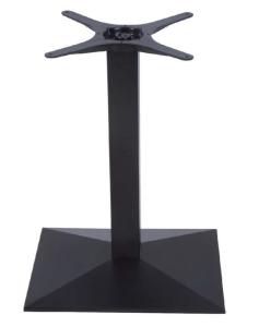China Modern Square Dining Room Table Legs Restaurant Table Legs Black Color factory