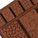 MHC Christmas Deep Dubai Chocolate Bar Mould Custom Big Rectangle Silicone