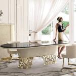 1800x900mm Contemporary Luxury Dining Table 0.76m High End Modern