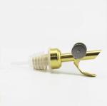 NOil Pour Spouts Upgrade Stainless Steel Liquor Pourer, Silver or Golden Color