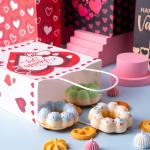 Gravure Printing Valentine's Day Festive Hand Gift Shopping Paper Bags