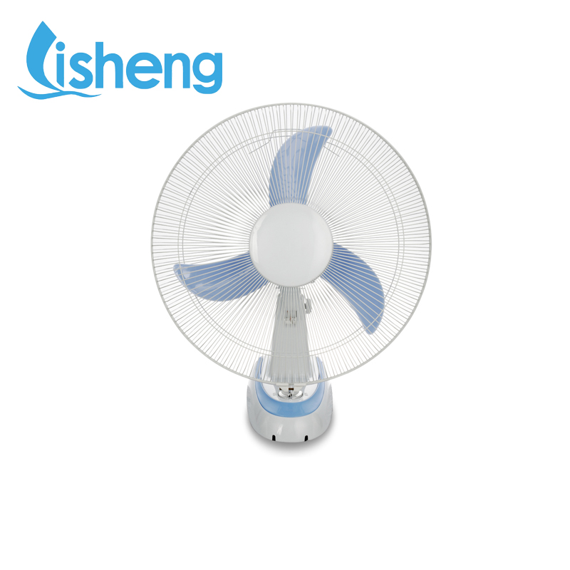 Custom OEM AC / DC Wall Mounted Cooling Fan 16 Inch With Lithium Battery And Remote Control