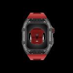 Luxury Carbon Fiber Apple Watch Case For Series 6/7/8/SE 44mm/45mm Suitabl