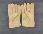 Short Thick Leather High Temperature Welder Gloves Full Leather Welding Welder
