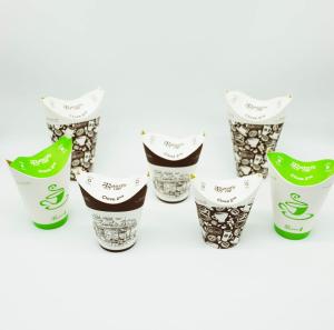 China Recyclable Packing PLA Coated Paper Cups , Biodegradable Paper Cups Customized Logo factory