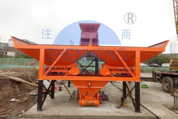 HZS25 Concrete Mixing Plant, Wet Mix Stationary Concrete Batching Plant