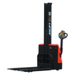Warehouse Electric Stacker Rated Traction Weight 1000kg Lifting 1600mm Safety