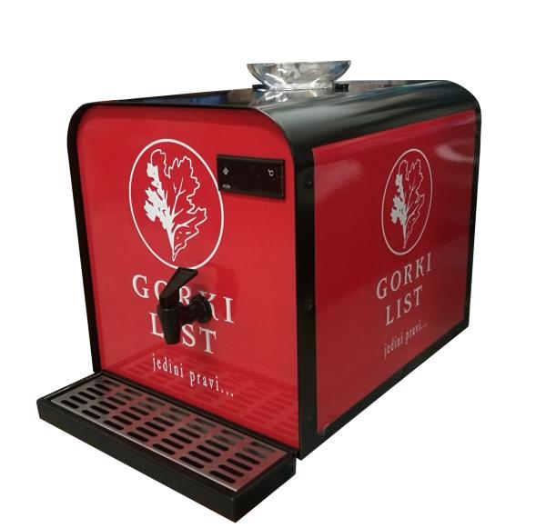 shot chiller dispenser with big volum stainless steel inner tank For Bar High
