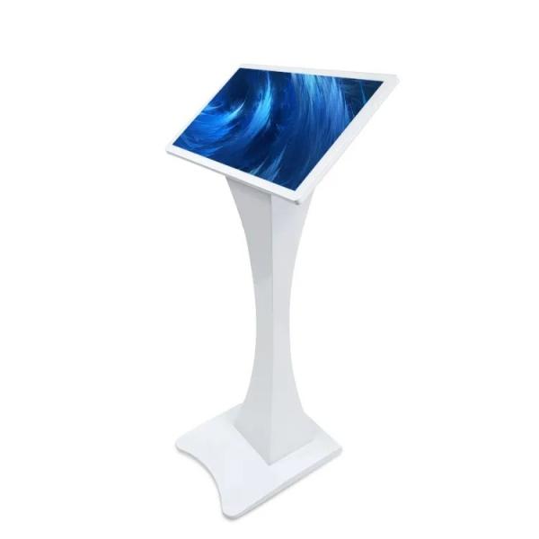 China 21.5 Inch Stand Alone Touch Screen Digital Kiosk Android OS Capacitive Touch Display factory
