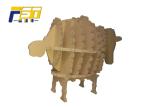 Eco - Friendly Cardboard Box Furniture , Individual Design Foldable Cardboard