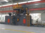 Metal Parts Steel Plate Conveyor Shot Blaster Pass Through Type