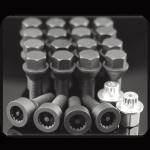 Titanium GR5 26mm Locking Wheel Bolt Grade 10.9 For BMW E Chassis