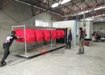 Powder Coating Lines Industrial Automatic Conveyor chain and High Temp Oven