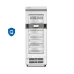415L Clinic Pharmacy Vaccine Refrigerator with Heated Glass Door for Optimal
