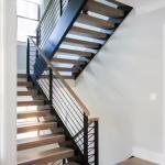 Solid Wood Floating Staircase for Indoor Home DIY Residential House From Foshan
