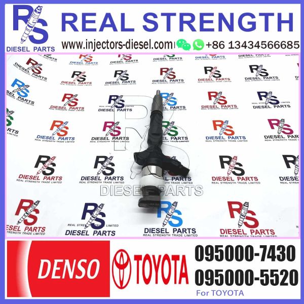 23670-39245 095000-7430 With injector nozzles diesel injectors And Diesel common rail fuel injector