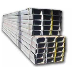 China ASTM A588 Hot Rolled Steel Galvanized U Channel Cold Formed Section 80 - 200mm factory